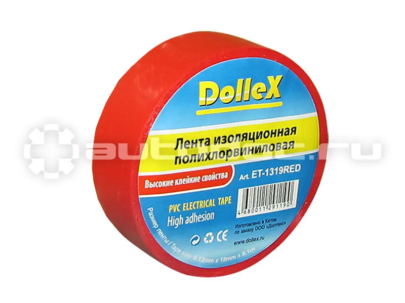 DOLLEX ET1319RED Лента изоляционная