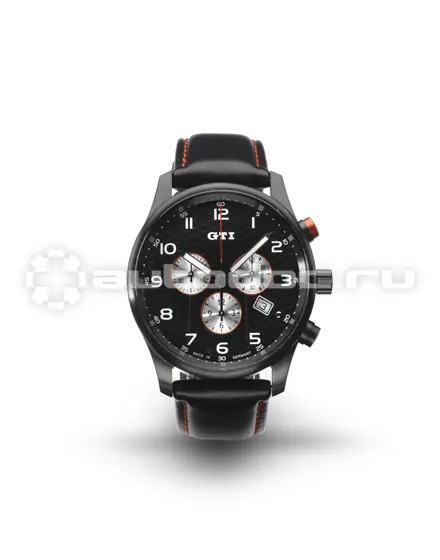 VAG Хронограф Volkswagen GTI Chronograp Leather Black