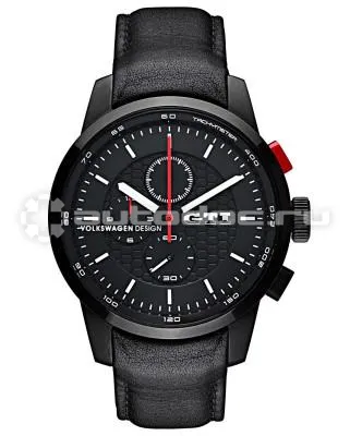VAG Наручные часы Volkswagen GTI Chronograph, Unisex, Black