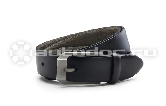 VAG Двусторонний кожаный ремень Leather Reversible Belt, Black-Taupe