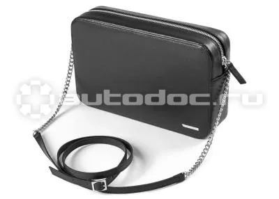 VAG Дамская кожаная сумочка Leather Womens Shoulder Handbag, Black