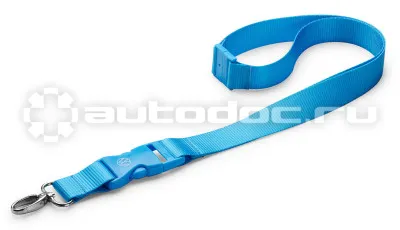 VAG Шнурок с карабином Volkswagen Logo Lanyard, Light Blue