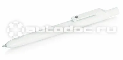 VAG Ручка шариковая Logo Ballpoint Pen, Plastic, White