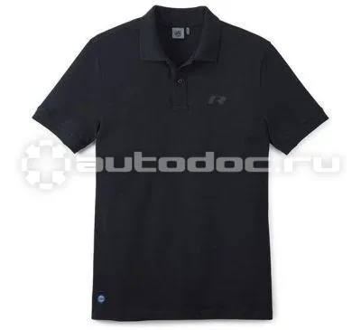 VAG Мужская рубашка-поло R-Line Mens Polo Shirt, Black