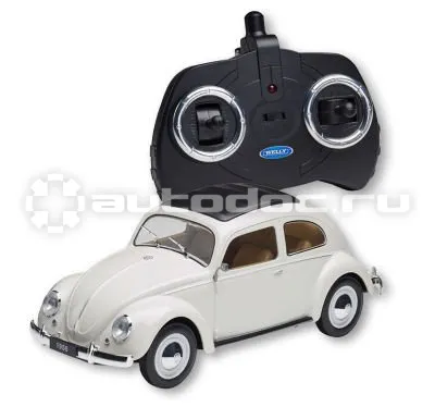 VAG Модель на радиоуправлении Volkswagen Beetle Classic, Remote-control, Scale 1:16, White