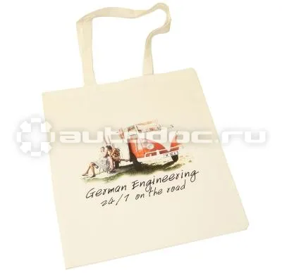 VAG Хлопковая хозяйственная сумка T1 Bulli Shopping Bag