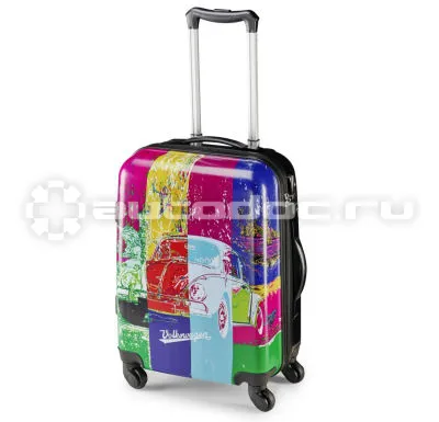 VAG Чемодан на колесиках Volkswagen Pop Art Beetle Cabin Trolley