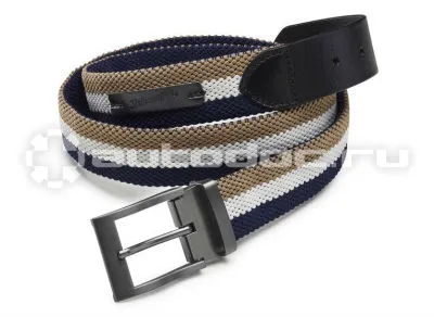 VAG Текстильный ремень Classic Belt, Taupe | Blue | White | Black