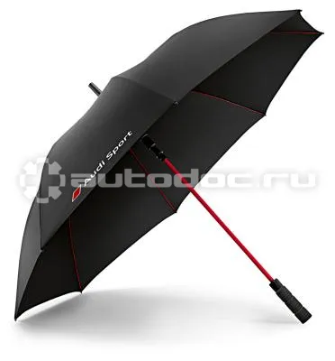 VAG Зонт-трость Audi Sport umbrella, big, black