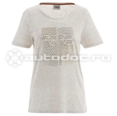 VAG Женская футболка Audi T-Shirt, Womens, Grey