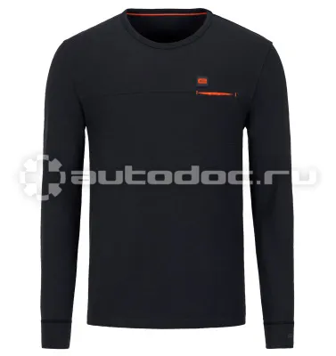 VAG Мужская футболка с длинным рукавом Audi Longsleeveshirt e-tron, Mens, Dark grey