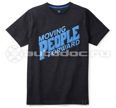 VAG Мужская футболка Volkswagen T-Shirt, Moving People Forward, Mens, Black