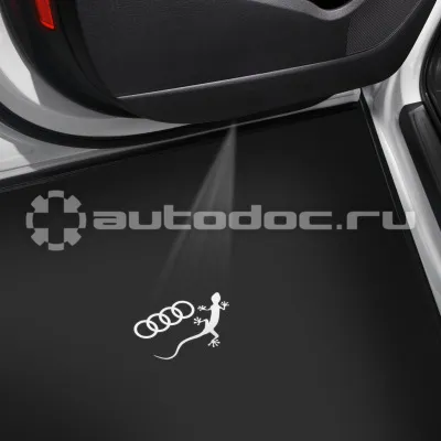VAG Светодиодная подсветка порогов, кольца и геккон Audi LED rings for entry area