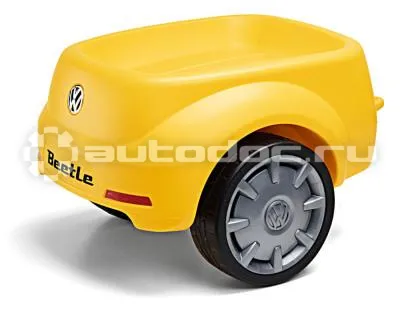 VAG Прицеп к детскому автомобилю Beetle Trailer, Yellow