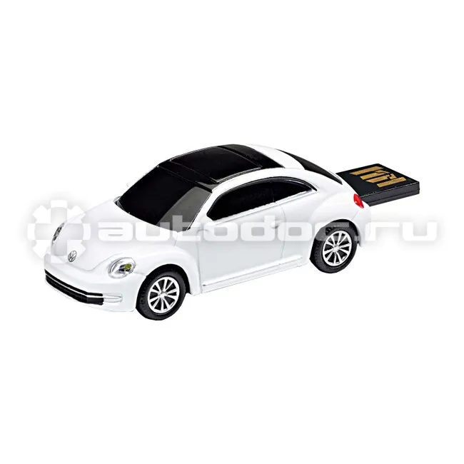 VAG Флешка Volkswagen Beetle USB Flash drive, White Candy