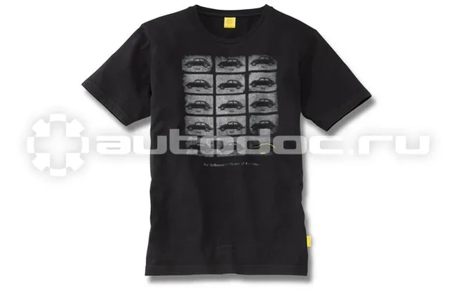 VAG Мужская футболка Volkswagen Beetle T-Shirt, Mens, Evolution