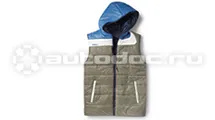 VAG Мужской двусторонний жилет Volkswagen Golf Vest, Mens, Beige | Blue