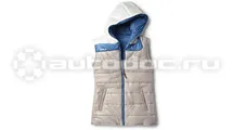 VAG Женский двусторонний жилет Volkswagen Golf Vest, Ladies, Beige | Blue