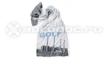 VAG Набивной шарф Volkswagen Golf Power plant silhouette Printed Scarf