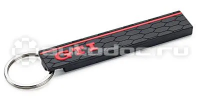 VAG Брелок Volkswagen GTI Key Pendant, Black