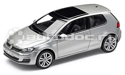 VAG Модель автомобиля Golf VII 3D, Tungsten Silver Metallic