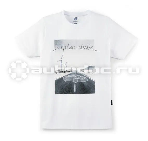 VAG Мужская футболка Volkswagen T-Shirt, Think Blue