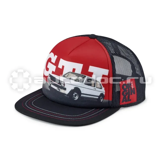 VAG Бейсболка GTI 1976 Baseball Cap, Black | Red