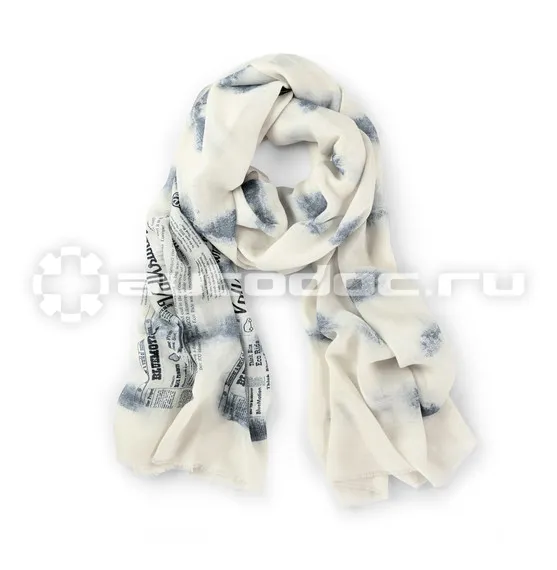 VAG Шелковый шарф Volkswagen Silk Scarf Think Blue