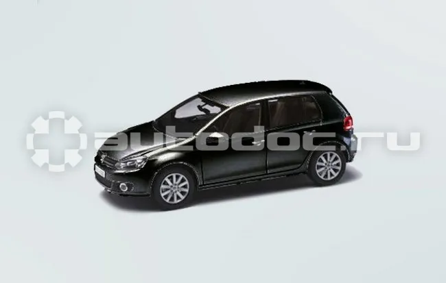 VAG Модель автомобиля Volkswagen Golf 6, Scale 1 18, Black