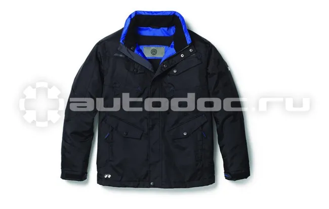 VAG Мужская куртка Volkswagen R-Line Outdoor Jacket, Mens, Titanium Black