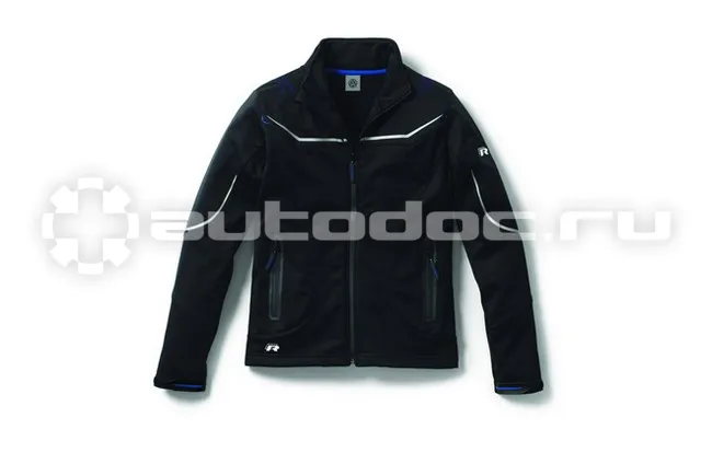 VAG Женская куртка Volkswagen R-Line Softshell Jacket, Ladies, Black | White