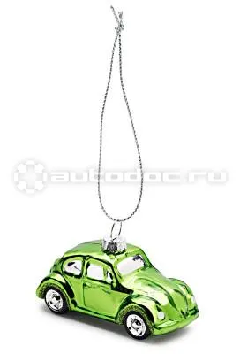 VAG Елочная игрушка Decoration Christmas Green Beetle