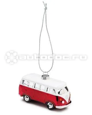 VAG Елочная игрушка Decoration Christmas T1 Bulli Red