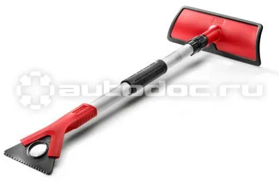 VAG Лопатка для уборки снега со скребком Audi Ice Scraper with Snow Shovel and Telescopic Rod, Red | Black