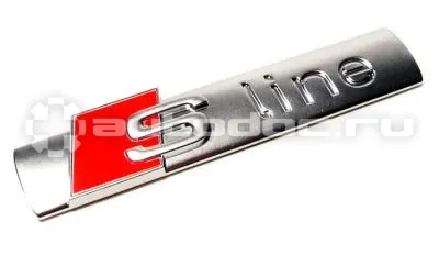 VAG Металлический шильдик Audi S line Metall Badge