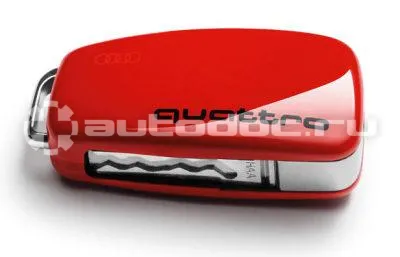 VAG Пластиковая крышка для ключа Audi Key Cover With Quattro Design, Misano Red