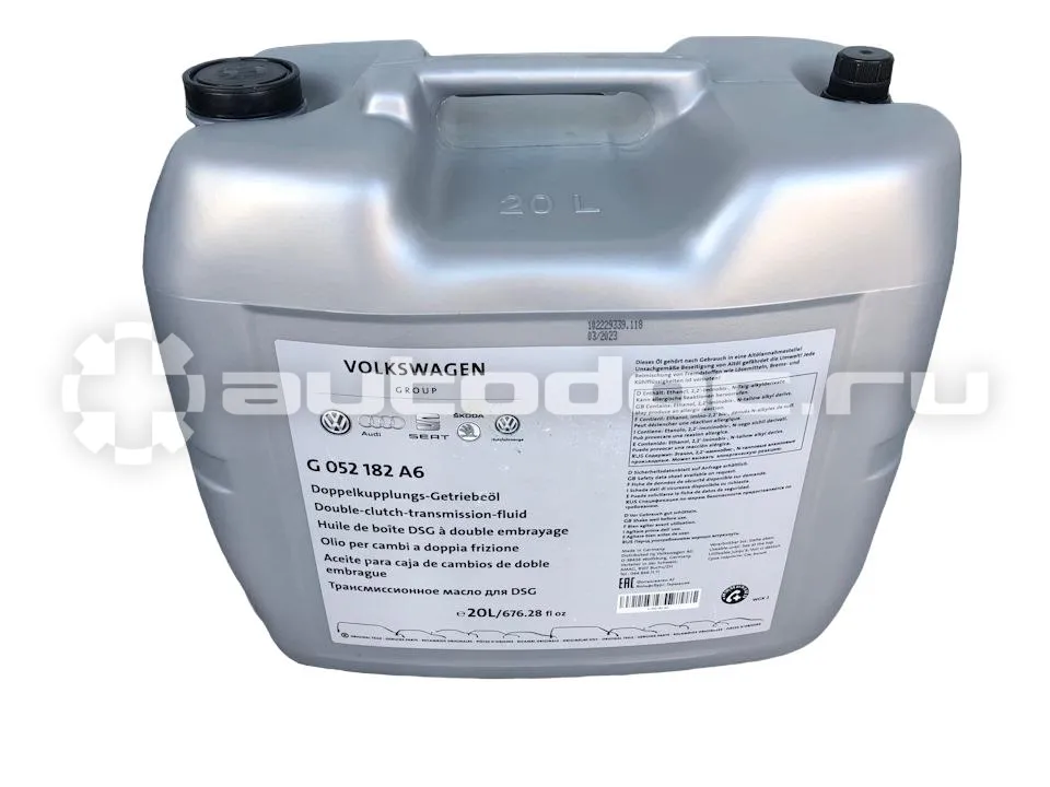 VAG Double Clutch Transmission Fluid G 052 182