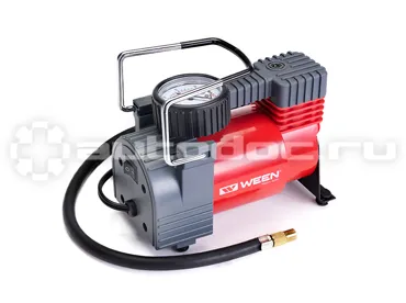 WEEN Компрессор, Original-0002, (160 W, 30L | MIN, 12 V, 7 атм. | 100 PSI), комплект переходников, сумка, (1 шт.)