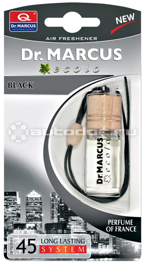 DR.MARCUS Ароматизатор автомобильный Ecolo black Арт. 227