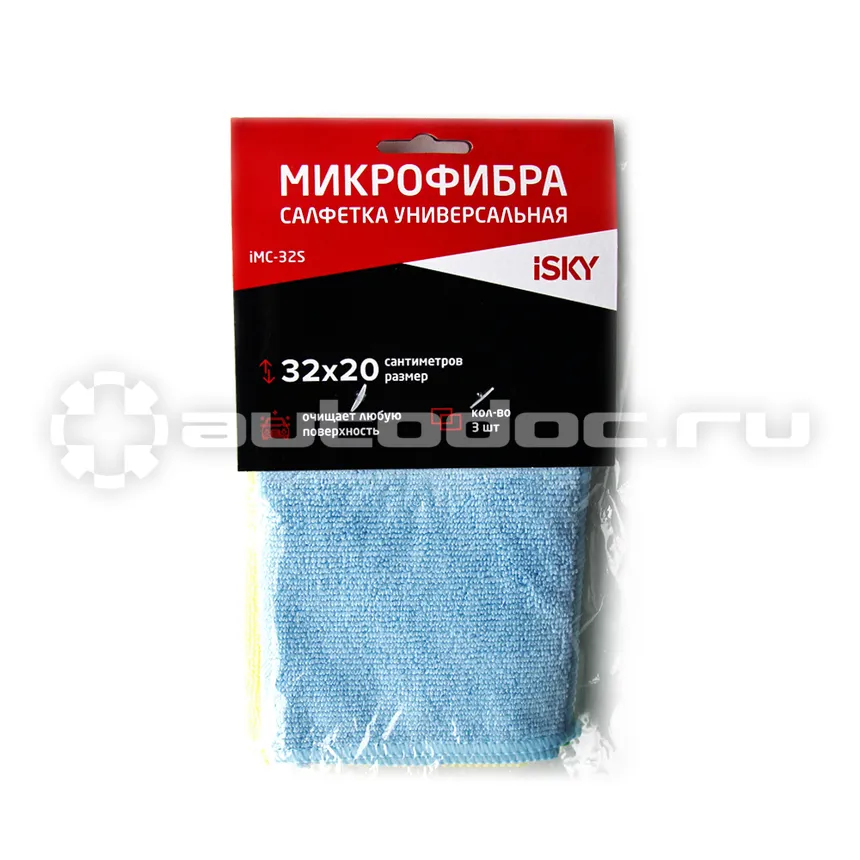 ISKY Набор салфеток из микрофибры