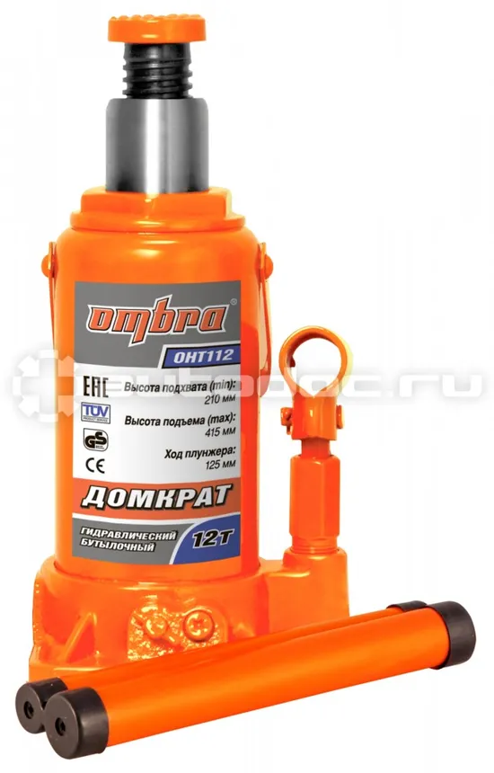 OMBRA OHT112 Домкрат гидравлический бутылочный