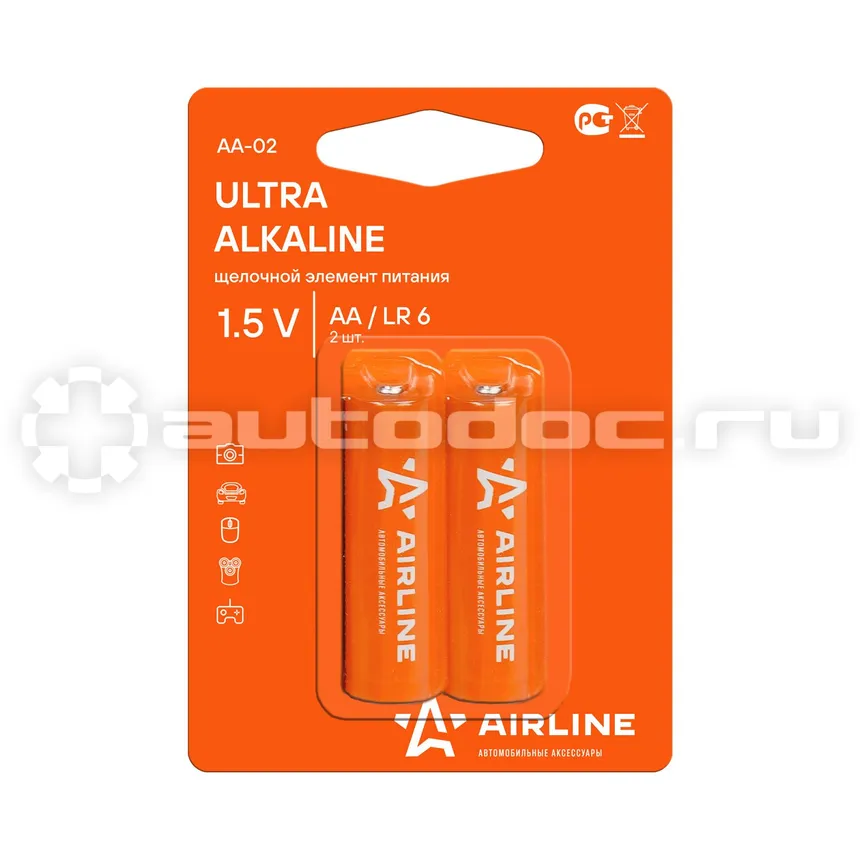 AIRLINE Батарейки LR6 | AA