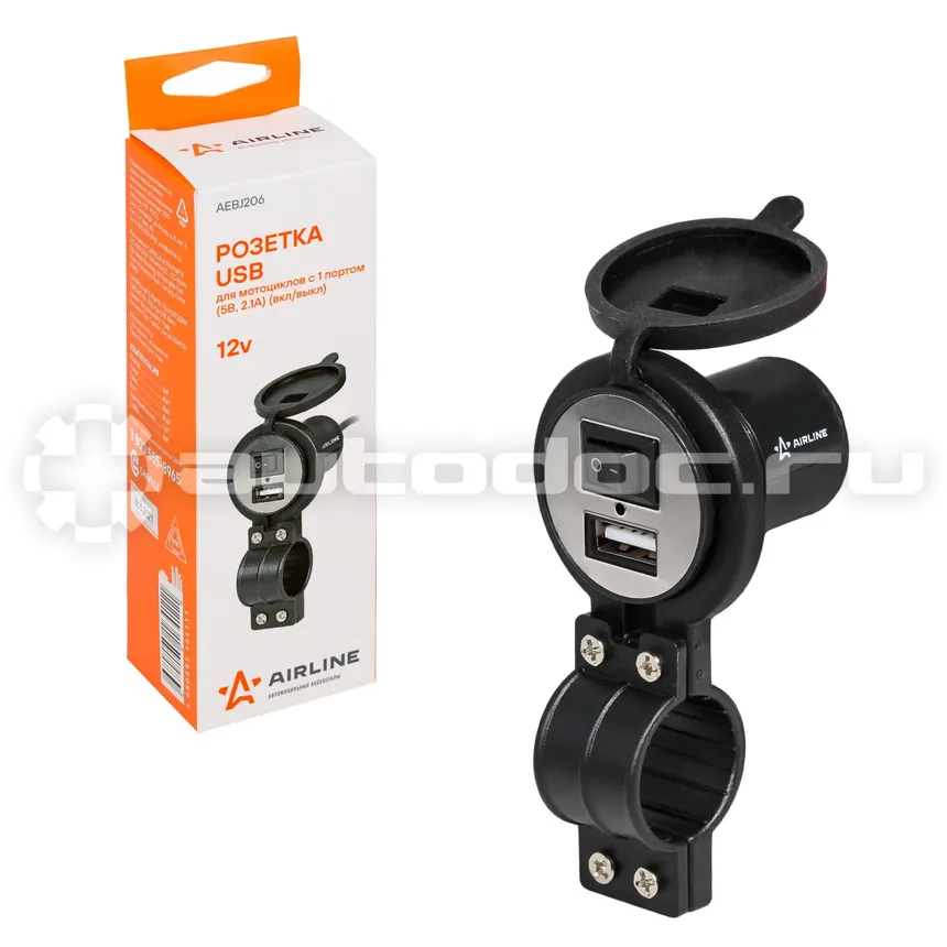 AIRLINE Розетка USB для мотоциклов