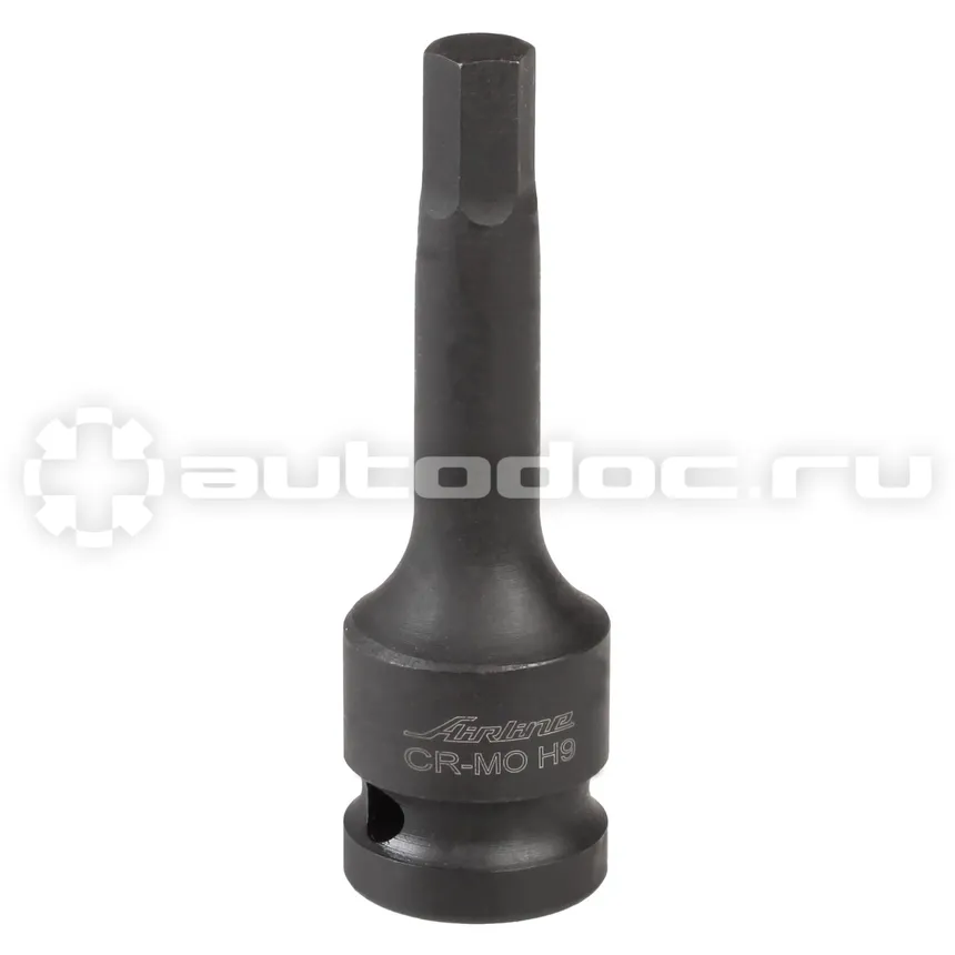 AIRLINE Головка ударная торцевая 1 | 2" DR внешний шестигранник H9