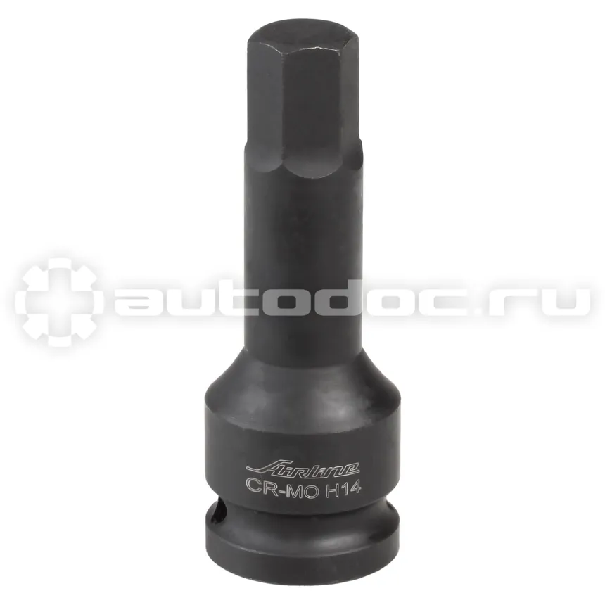 AIRLINE Головка ударная торцевая 1 | 2" DR внешний шестигранник H14