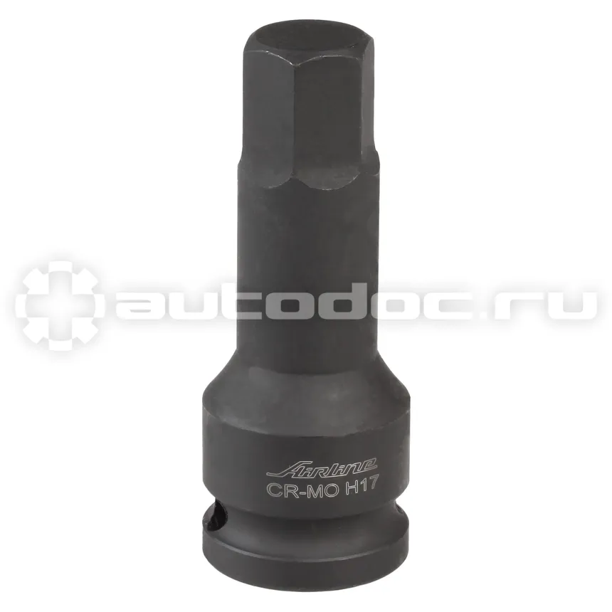 AIRLINE Головка ударная торцевая 1 | 2" DR внешний шестигранник H17