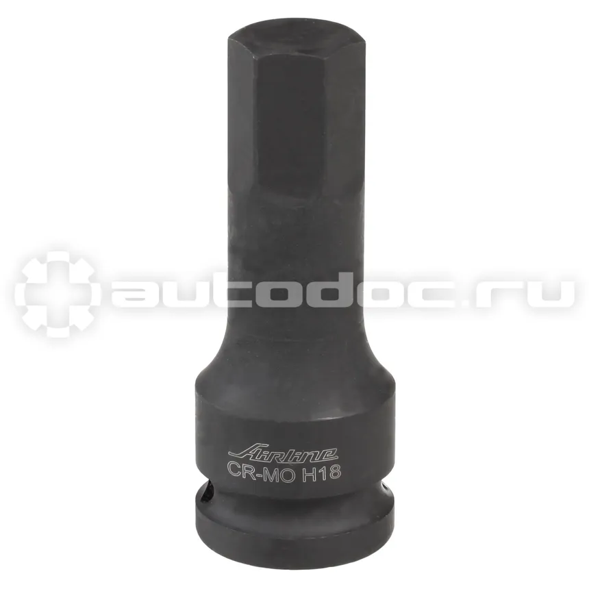 AIRLINE Головка ударная торцевая 1 | 2" DR внешний шестигранник H18