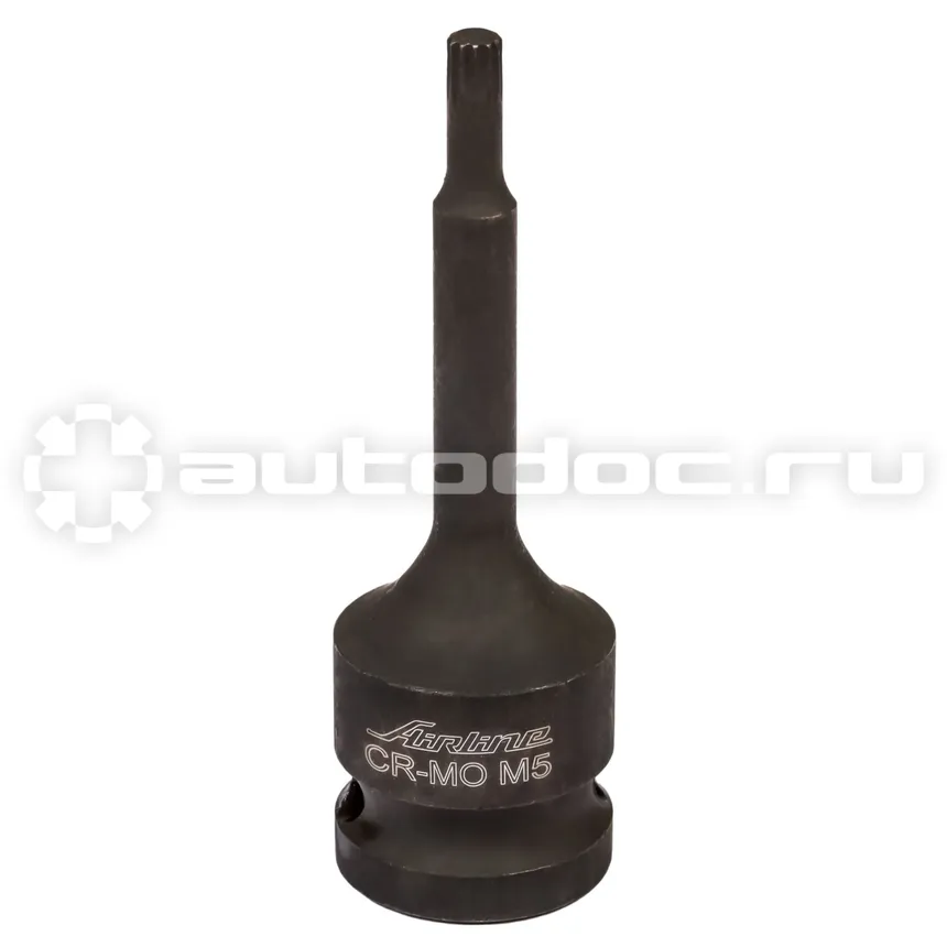 AIRLINE Головка ударная торцевая 1 | 2" DR внешний SPLINE M5