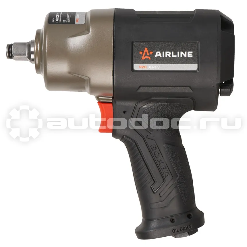 AIRLINE Гайковерт пневматический ударный композитный 1/2DR 1680Нм PRO