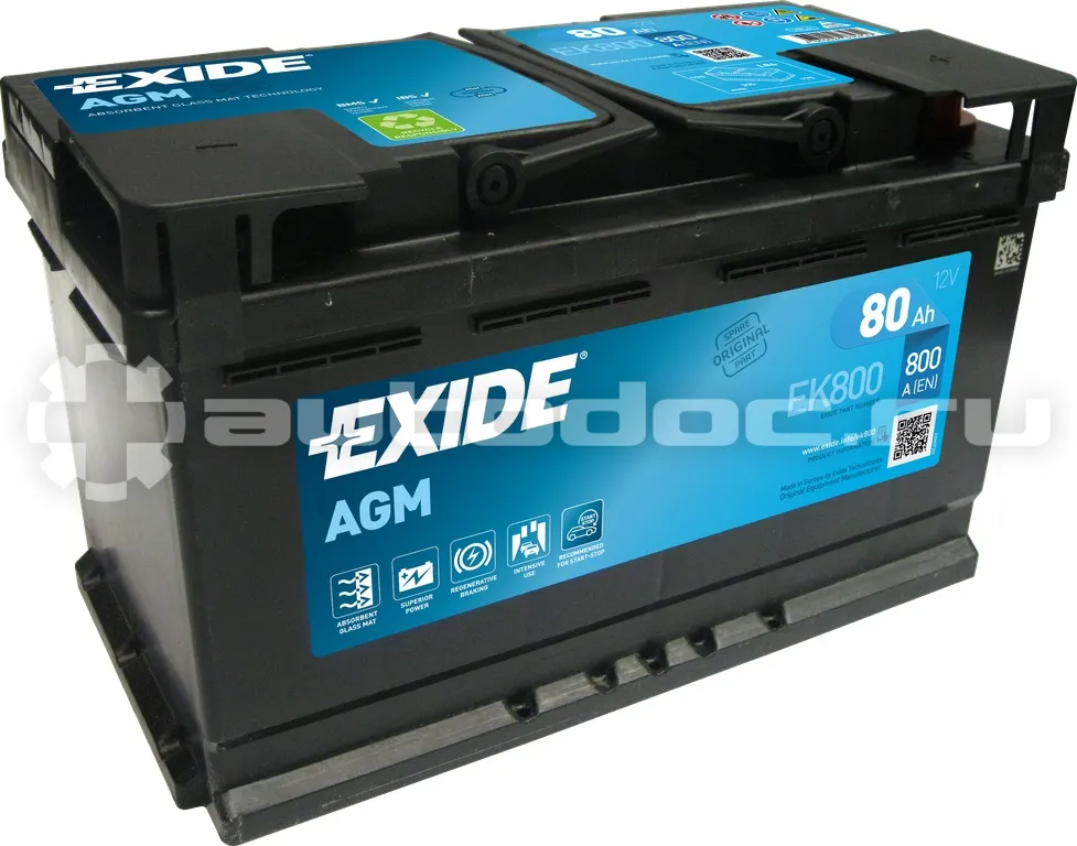 EXIDE Start-Stop Agm Аккумулятор